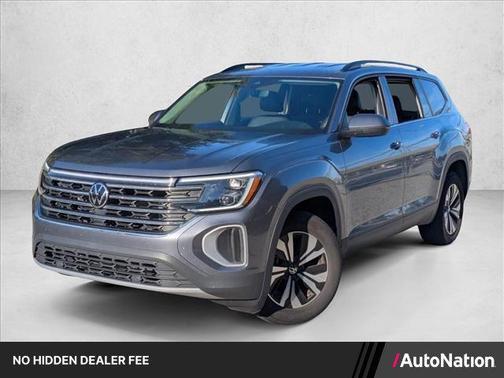 Platinum Gray Metallic 2025 Volkswagen Atlas 2.0T SE