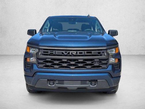 Northsky Blue Metallic 2022 Chevrolet Silverado 1500 Custom
