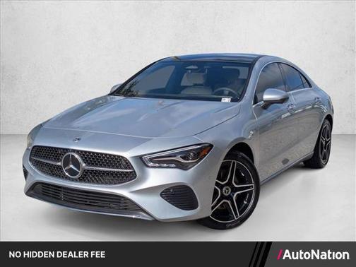 Cirrus Silver Metallic 2026 Mercedes-Benz CLA 250 Base