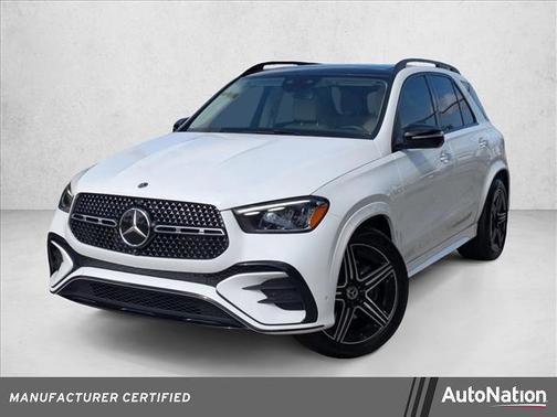 Polar White 2024 Mercedes-Benz GLE 450 Plug-In Hybrid 4MATIC