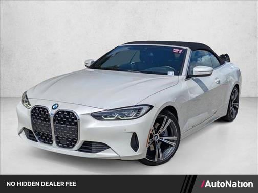 Mineral White Metallic 2021 BMW 430 i