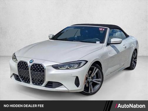 Mineral White Metallic 2021 BMW 430 i