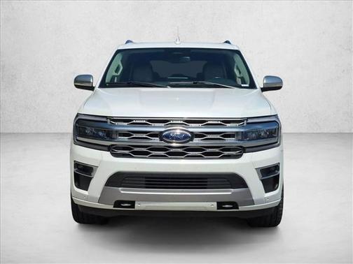 Star White Metallic Tri-Coat 2023 Ford Expedition Max Platinum