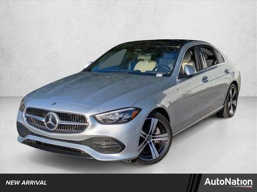 Cirrus Silver Metallic 2025 Mercedes-Benz C-Class C 300