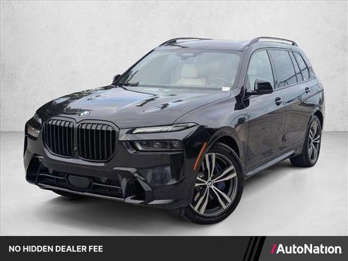 Black Sapphire Metallic 2024 BMW X7 xDrive40i