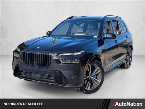 Black Sapphire Metallic 2024 BMW X7 xDrive40i