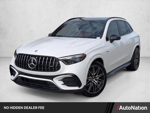 Polar White 2024 Mercedes-Benz AMG GLC 43 4MATIC