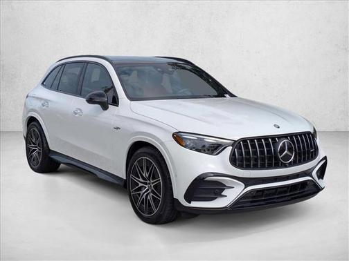 Polar White 2024 Mercedes-Benz AMG GLC 43 4MATIC