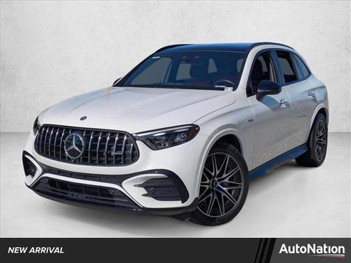 Polar White 2024 Mercedes-Benz AMG GLC 43 4MATIC