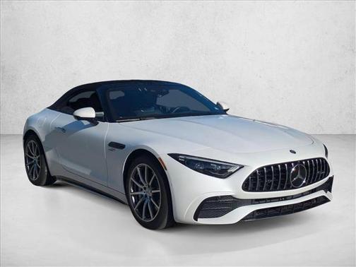 MANUFAKTUR Moonlight White Magno 2023 Mercedes-Benz AMG SL 43 Base