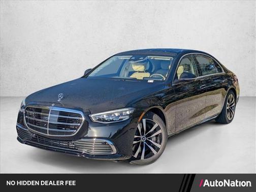 Obsidian Black Metallic 2026 Mercedes-Benz S-Class 4MATIC