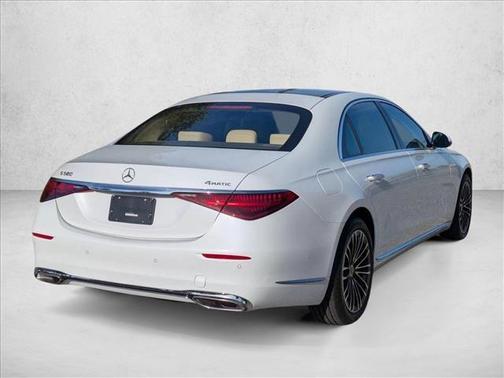 MANUFAKTUR Moonlight White Metallic 2026 Mercedes-Benz S-Class 4MATIC