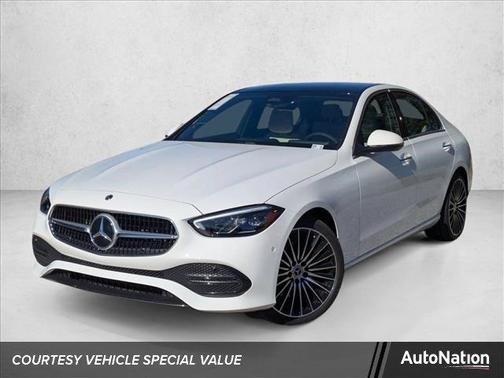 Polar White 2026 Mercedes-Benz C-Class C 300 4MATIC