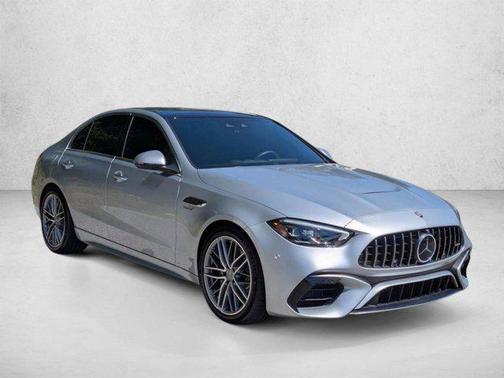 Cirrus Silver Meta 2024 Mercedes-Benz AMG C 63 S E Performance