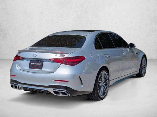 Cirrus Silver Meta 2024 Mercedes-Benz AMG C 63 S E Performance