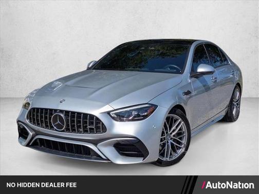 Cirrus Silver Meta 2024 Mercedes-Benz AMG C 63 S E Performance
