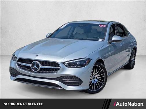 Cirrus Silver Metallic 2024 Mercedes-Benz C-Class C 300
