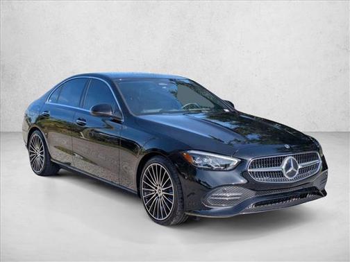 Black 2026 Mercedes-Benz C-Class C 300