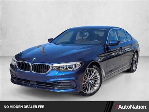 Mediterranean Blue Metallic 2019 BMW 530 xDrive
