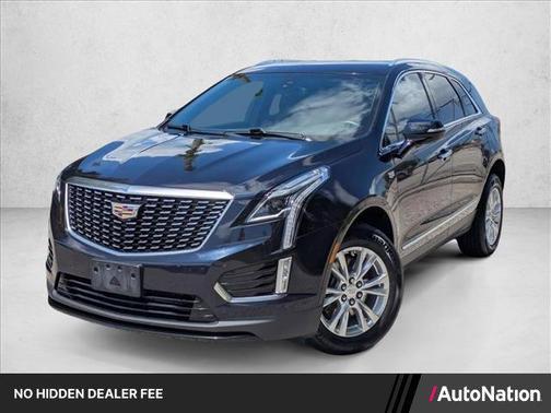 Dark Moon Blue Metallic 2021 Cadillac XT5 Luxury