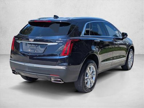 Dark Moon Blue Metallic 2021 Cadillac XT5 Luxury