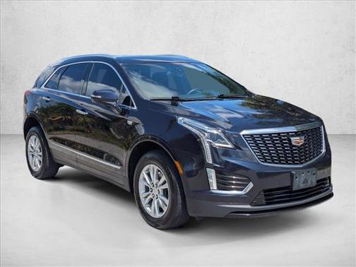 Dark Moon Blue Metallic 2021 Cadillac XT5 Luxury