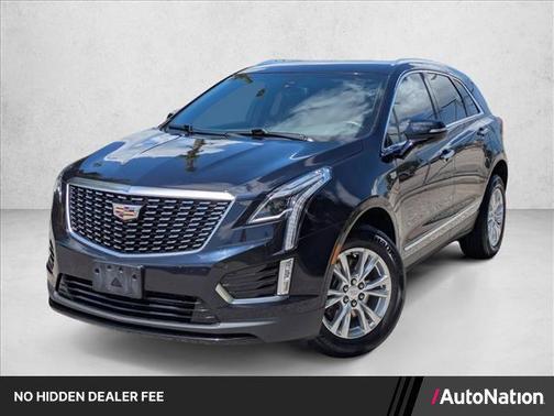 Dark Moon Blue Metallic 2021 Cadillac XT5 Luxury