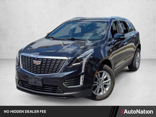 Dark Moon Blue Metallic 2021 Cadillac XT5 Luxury