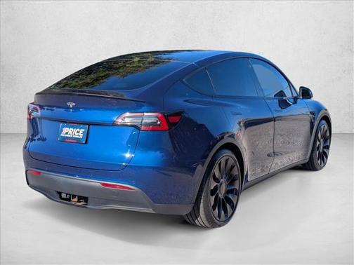 Deep Blue Metallic 2022 Tesla Model Y Performance Dual Motor All-Wheel Drive