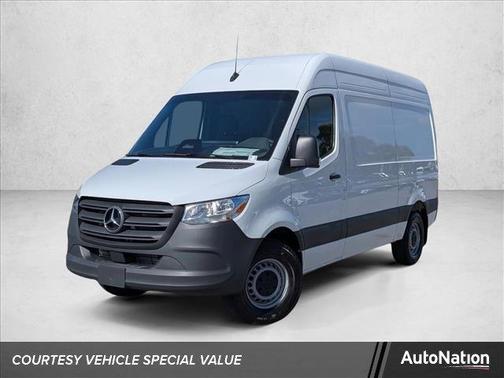 Arctic White 2026 Mercedes-Benz Sprinter 2500 Standard Roof