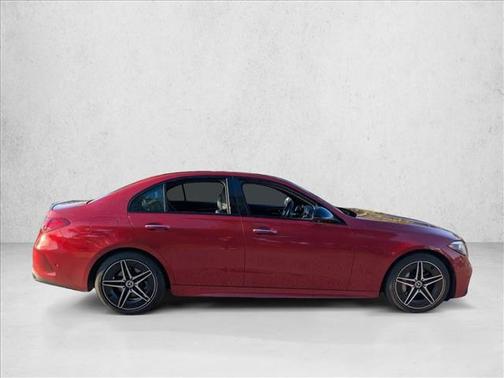 MANUFAKTUR Cardinal Red Metallic 2023 Mercedes-Benz C-Class Sedan