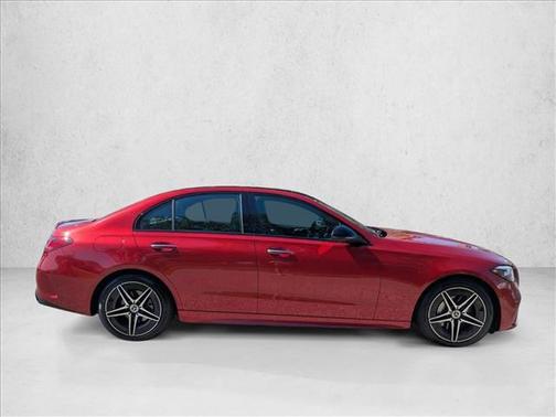MANUFAKTUR Cardinal Red Metallic 2023 Mercedes-Benz C-Class Sedan