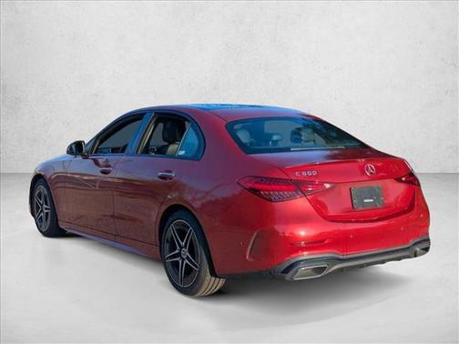 MANUFAKTUR Cardinal Red Metallic 2023 Mercedes-Benz C-Class Sedan