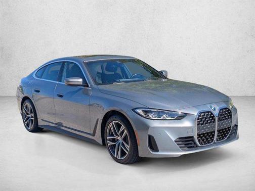 Silver/Gray 2024 BMW 430 Gran Coupe i