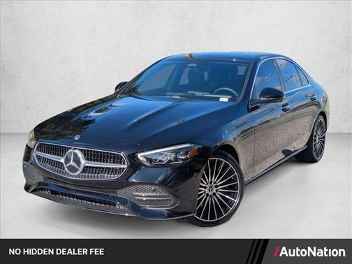 Black 2026 Mercedes-Benz C-Class C 300