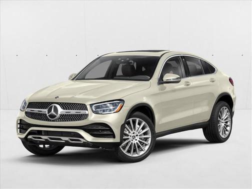 White 2020 Mercedes-Benz GLC 300 4MATIC Coupe