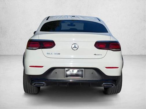 White 2020 Mercedes-Benz GLC 300 4MATIC Coupe