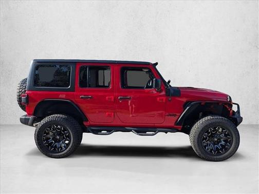 Firecracker Red Clearcoat 2018 Jeep Wrangler Unlimited Sport