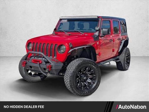 Firecracker Red Clearcoat 2018 Jeep Wrangler Unlimited Sport
