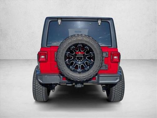 Firecracker Red Clearcoat 2018 Jeep Wrangler Unlimited Sport