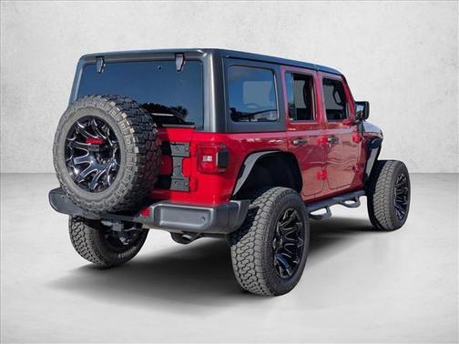 Firecracker Red Clearcoat 2018 Jeep Wrangler Unlimited Sport
