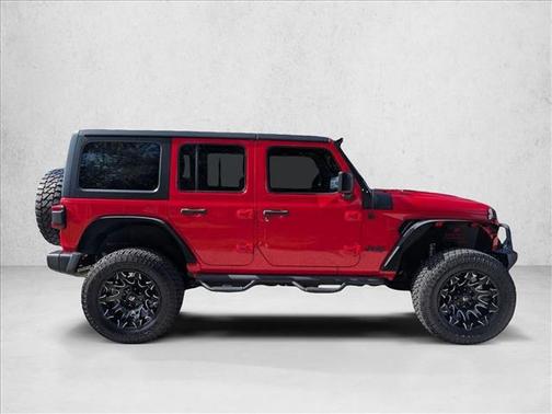 Firecracker Red Clearcoat 2018 Jeep Wrangler Unlimited Sport