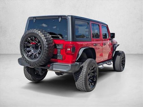 Firecracker Red Clearcoat 2018 Jeep Wrangler Unlimited Sport