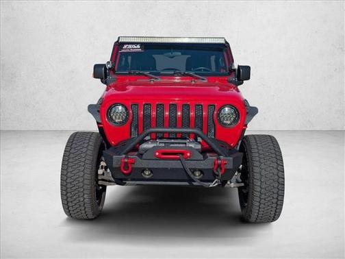 Firecracker Red Clearcoat 2018 Jeep Wrangler Unlimited Sport
