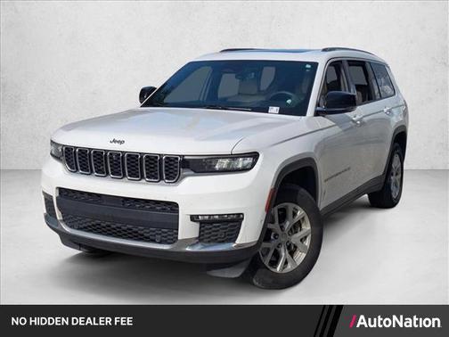 Bright White Clearcoat 2023 Jeep Grand Cherokee L Limited
