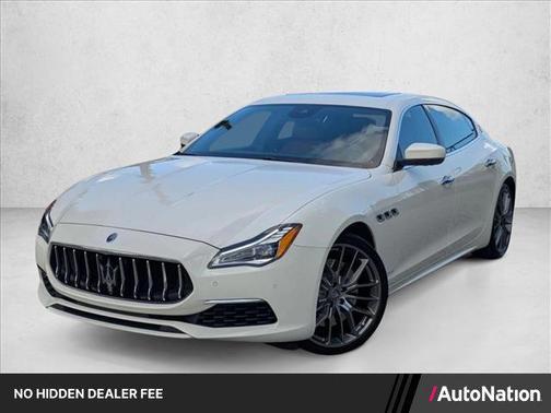 Bianco 2018 Maserati Quattroporte GTS GranLusso