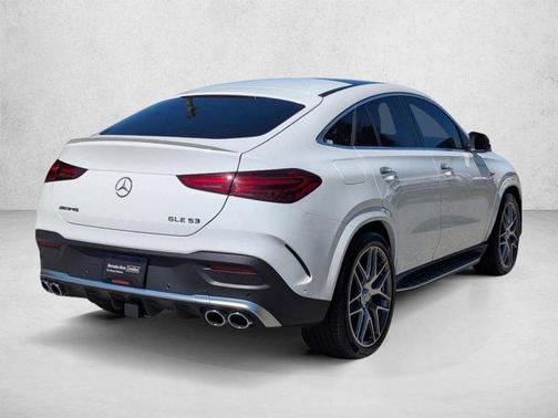 Polar White 2025 Mercedes-Benz AMG GLE 53 4MATIC+ Coupe
