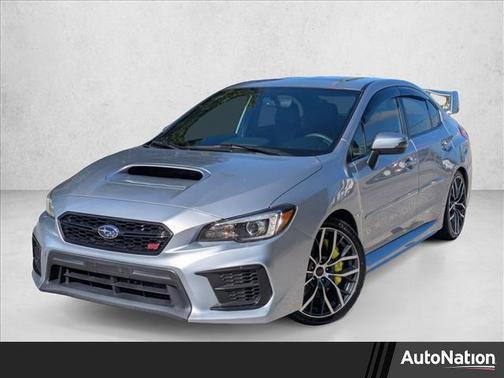 Ice Silver Metallic 2020 Subaru WRX STI Limited w/Wing