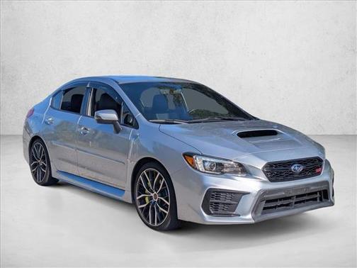 Ice Silver Metallic 2020 Subaru WRX STI Limited w/Wing