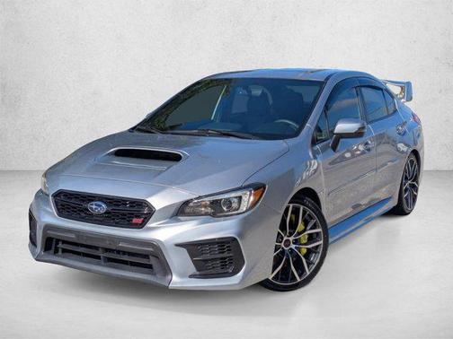 Ice Silver Metallic 2020 Subaru WRX STI Limited w/Wing